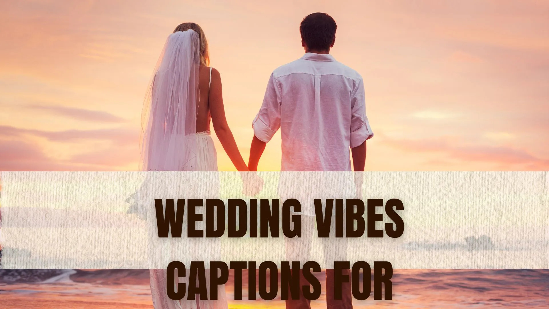 Wedding Vibes Captions for Instagram