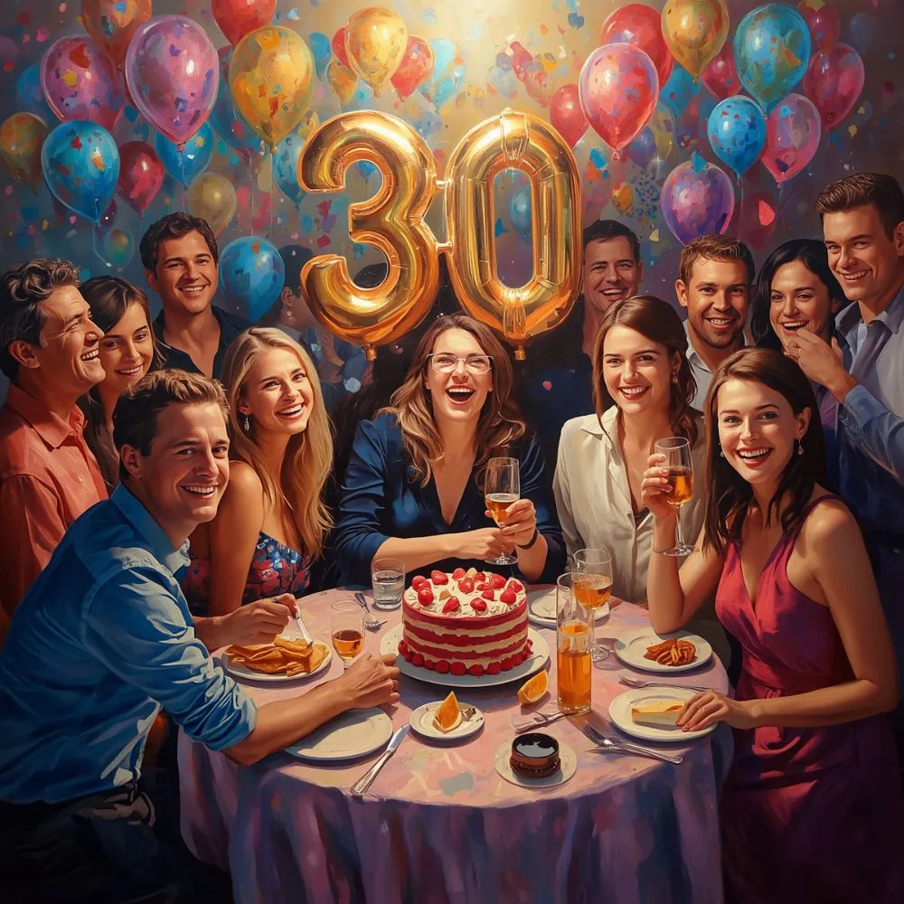 Cute 30th Birthday Captions