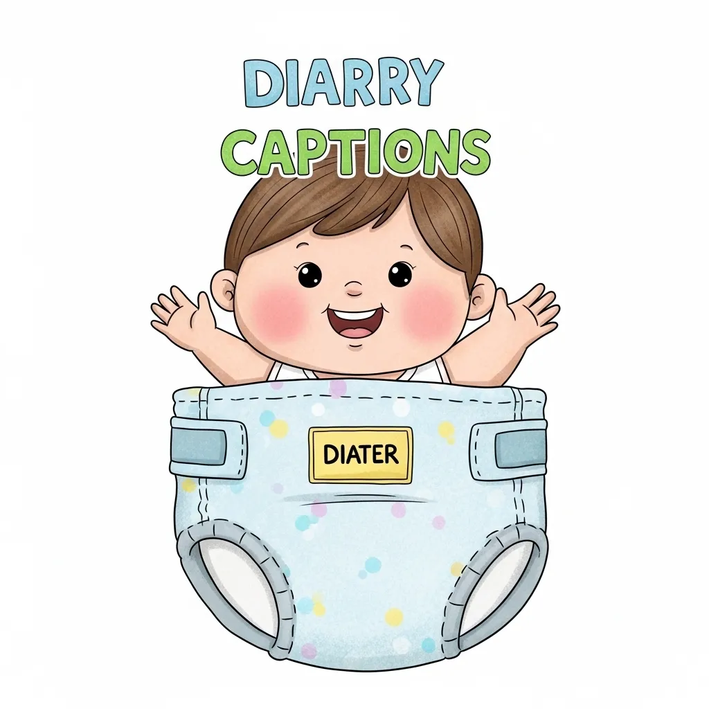 Aesthetic Diaper Captions