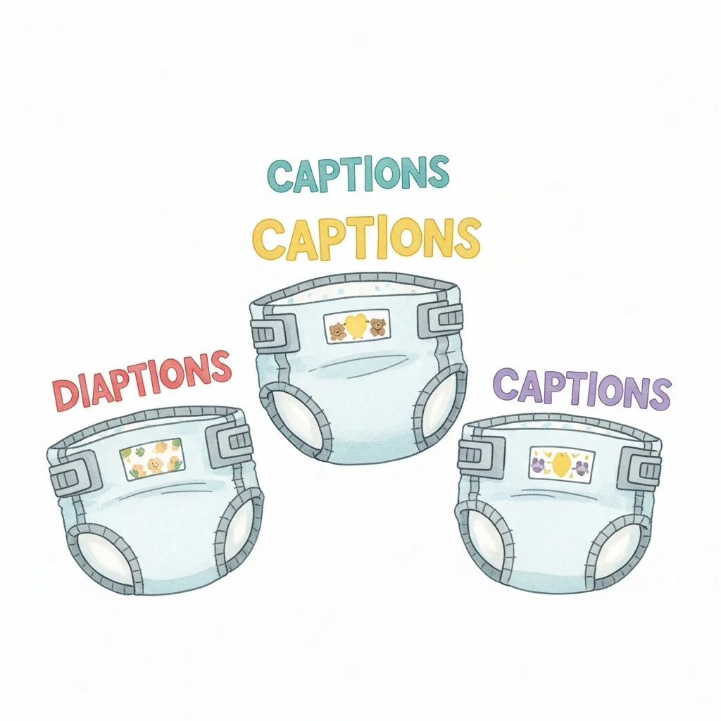  Cute Diaper Captions 
