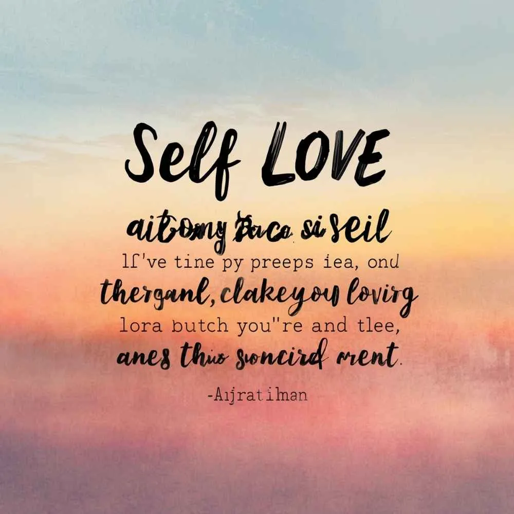 Cute Self Love Captions for Instagram 