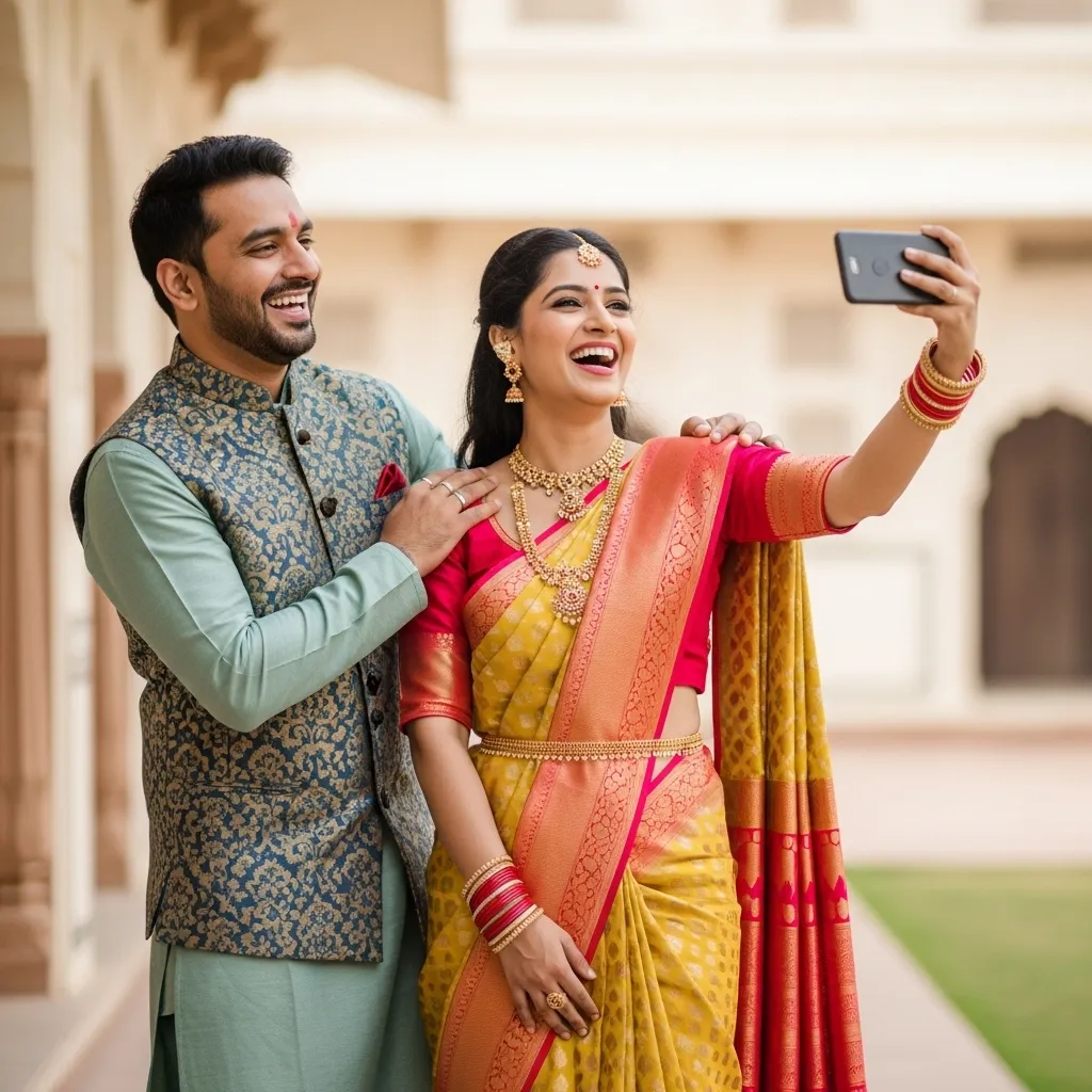 Aesthetic Nanad Bhabhi Captions for Instagram