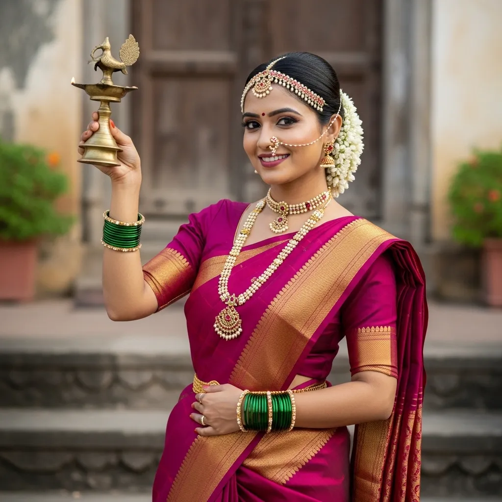 Cute Marathi Mulgi Caption for Instagram