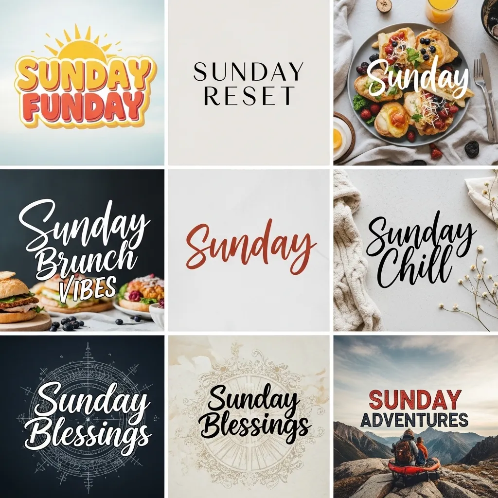 Inspirational Sunday Captions