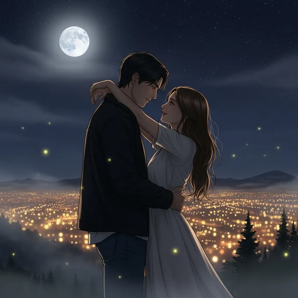 Romantic Night Captions