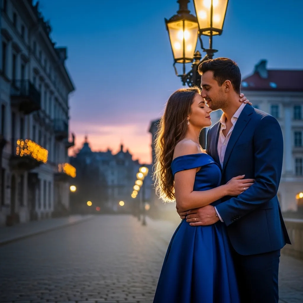 Short Blue Outfit Captions