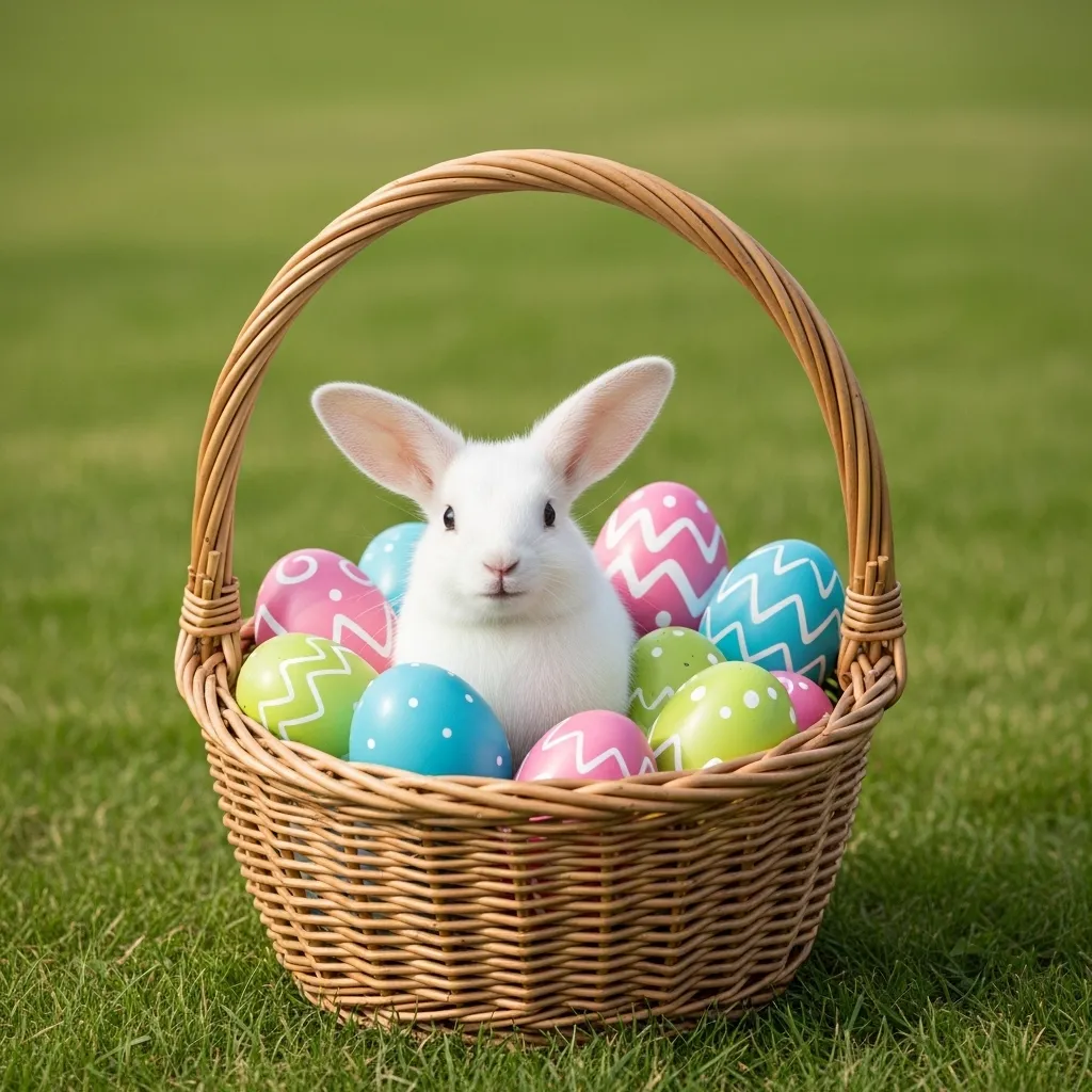 Short easter captions