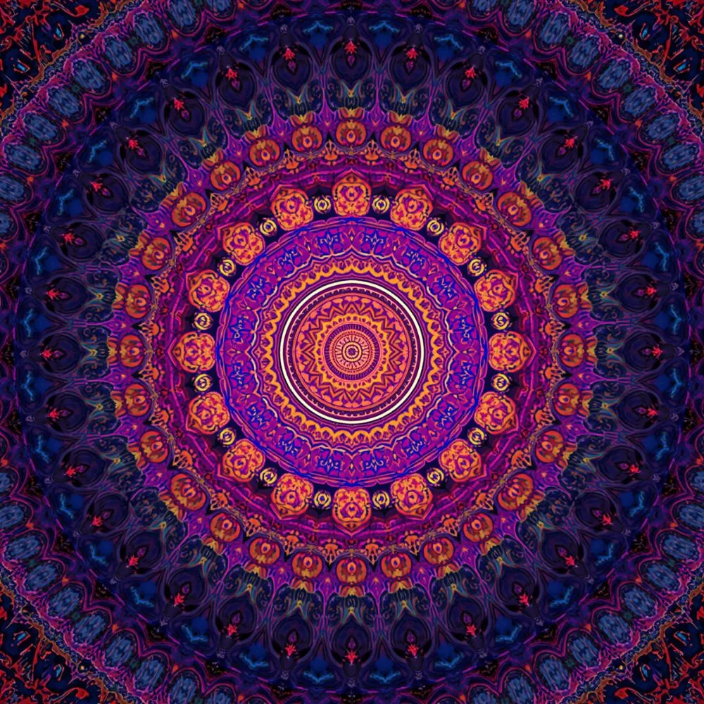 Cute Mandala Art Captions 