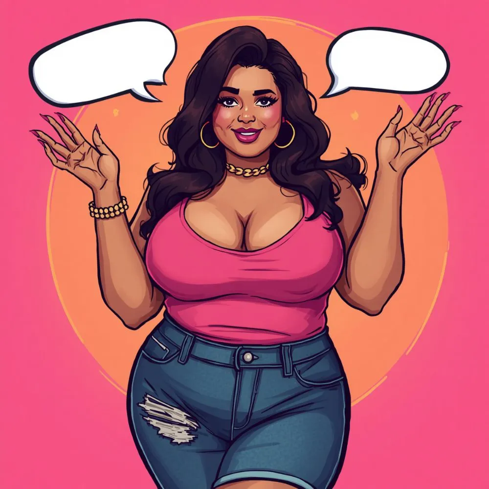 Cute PAWG Captions