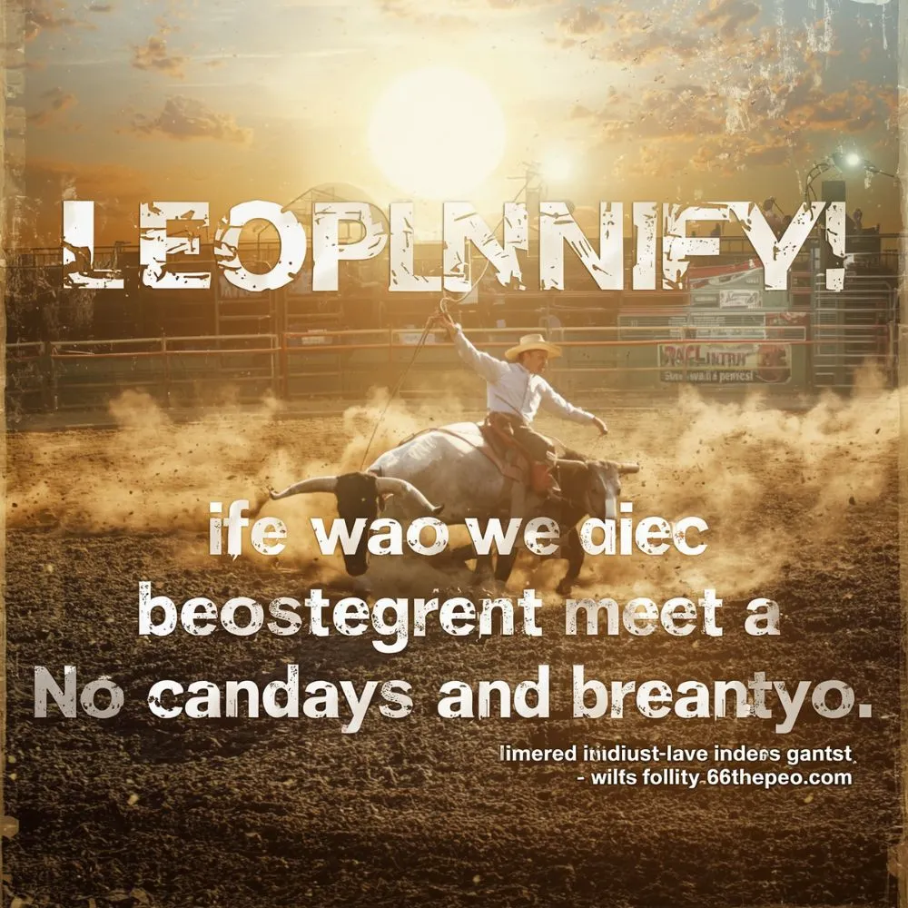 Inspirational Rodeo Captions
