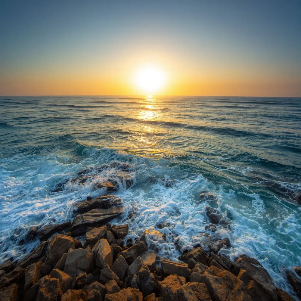 Romantic Ocean Captions