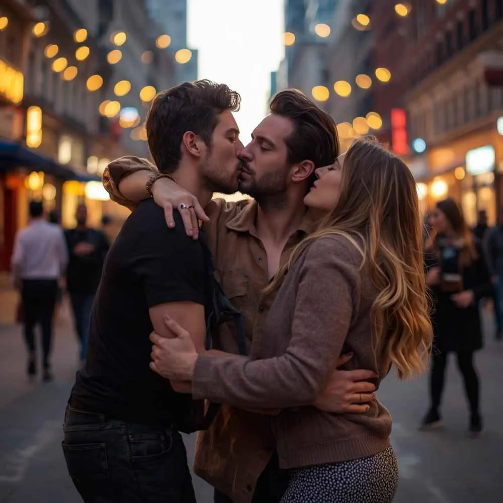 Cute Threesome porn Captions 
